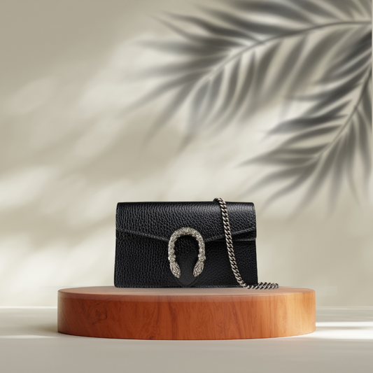 Black Chain Bag-Gucci Dionysus Inspired