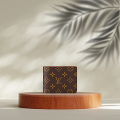 Premium Brown Louis Vuitton-Inspired Men’s Wallet