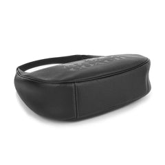 Premium Black Coach-Inspired Hobo Bag