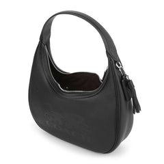 Premium Black Coach-Inspired Hobo Bag