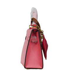 Premium Pink Kelly Bag Inspired– Hermes with Horse Charm