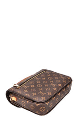 Premium Black Louis Vuitton Monogram-Inspired Crossbody Bag