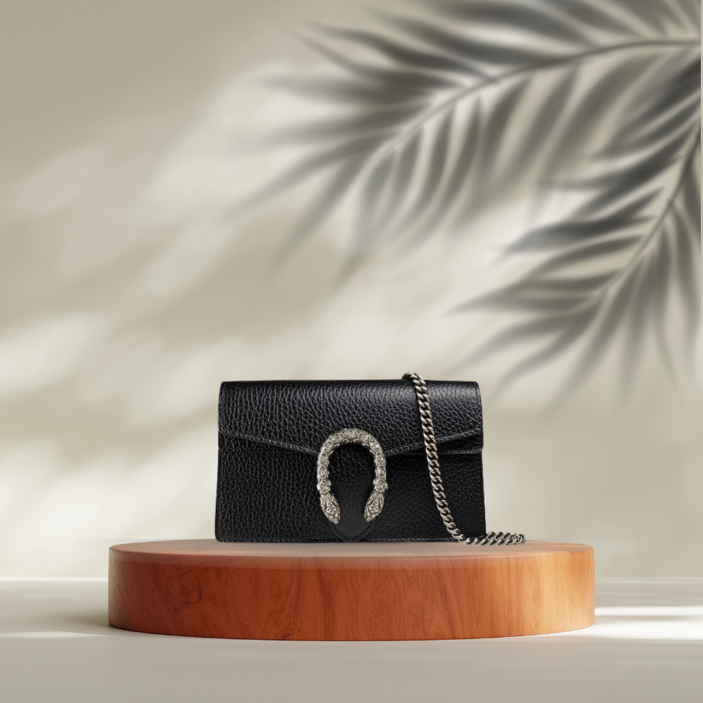 Black Chain Bag-Gucci Dionysus Inspired