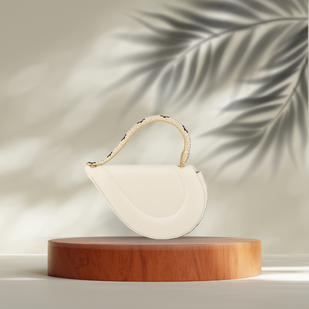 Serpenti white Handle Bag – Designer Inspired