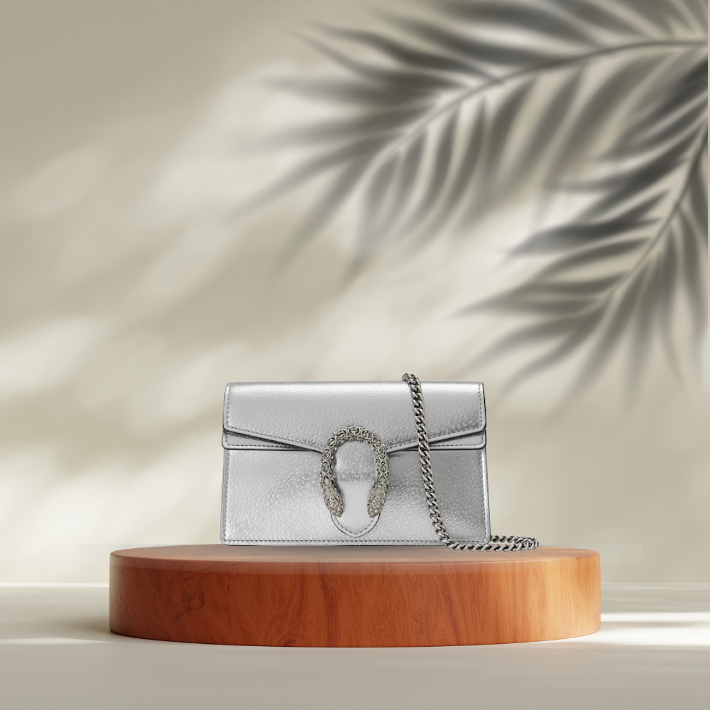 Silver Chain Bag-Dionysus Inspired