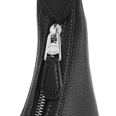 Premium  Black Coach-Inspired Hobo Bag