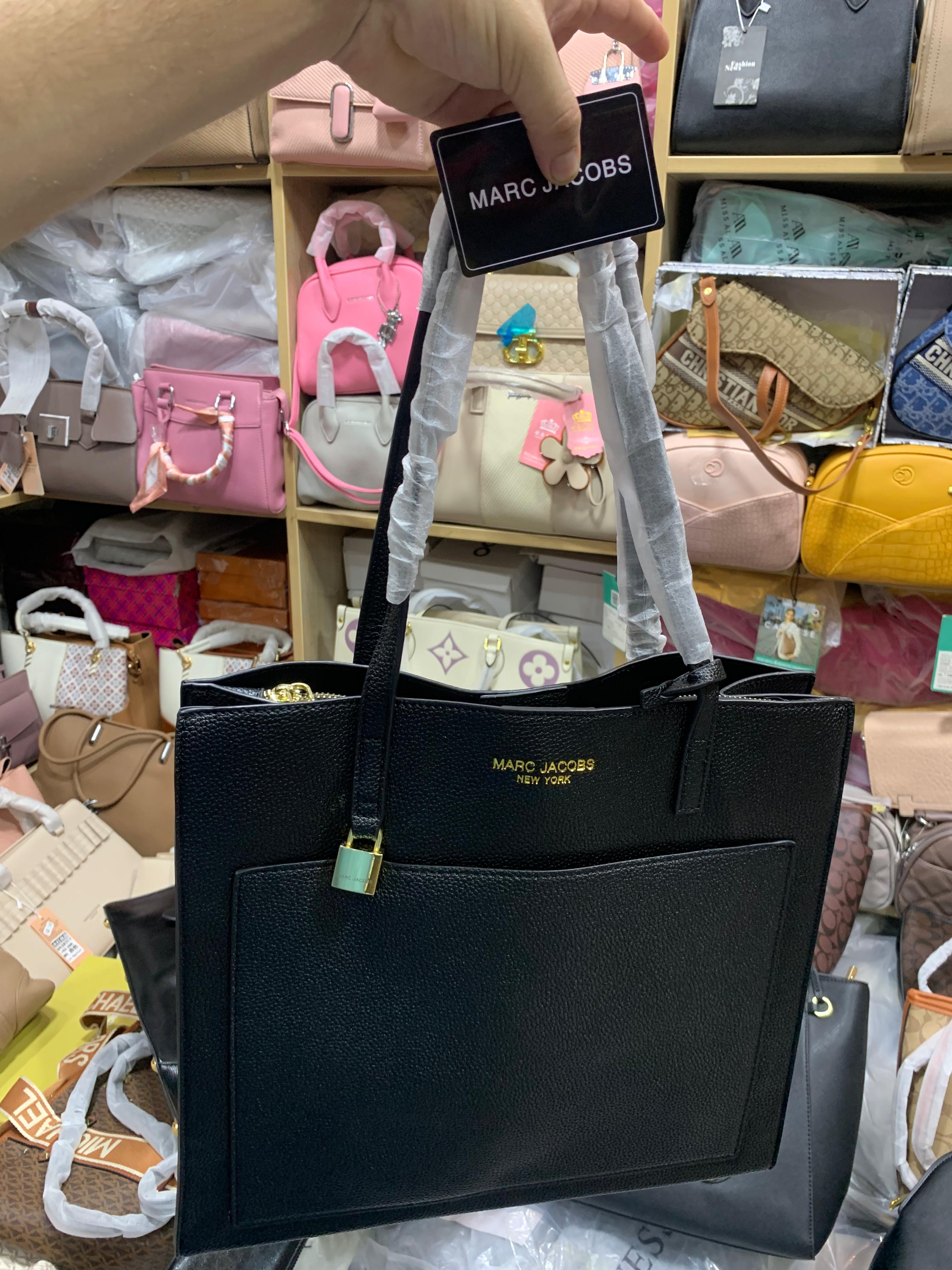 Premium  Marc Jacobs-Inspired Black Tote Bag