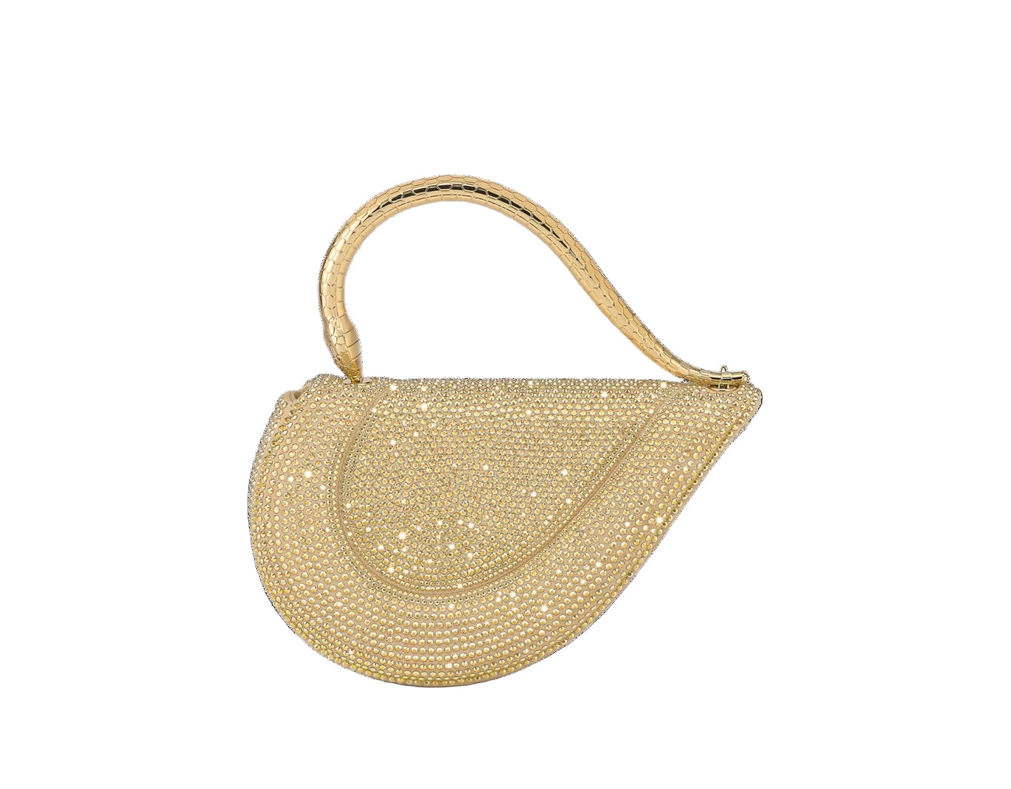 Serpenti Golden Handle Bag – Designer Inspired