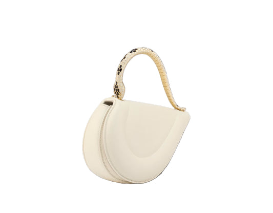 Serpenti white Handle Bag – Designer Inspired