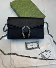 Black Chain Bag-Gucci Dionysus Inspired