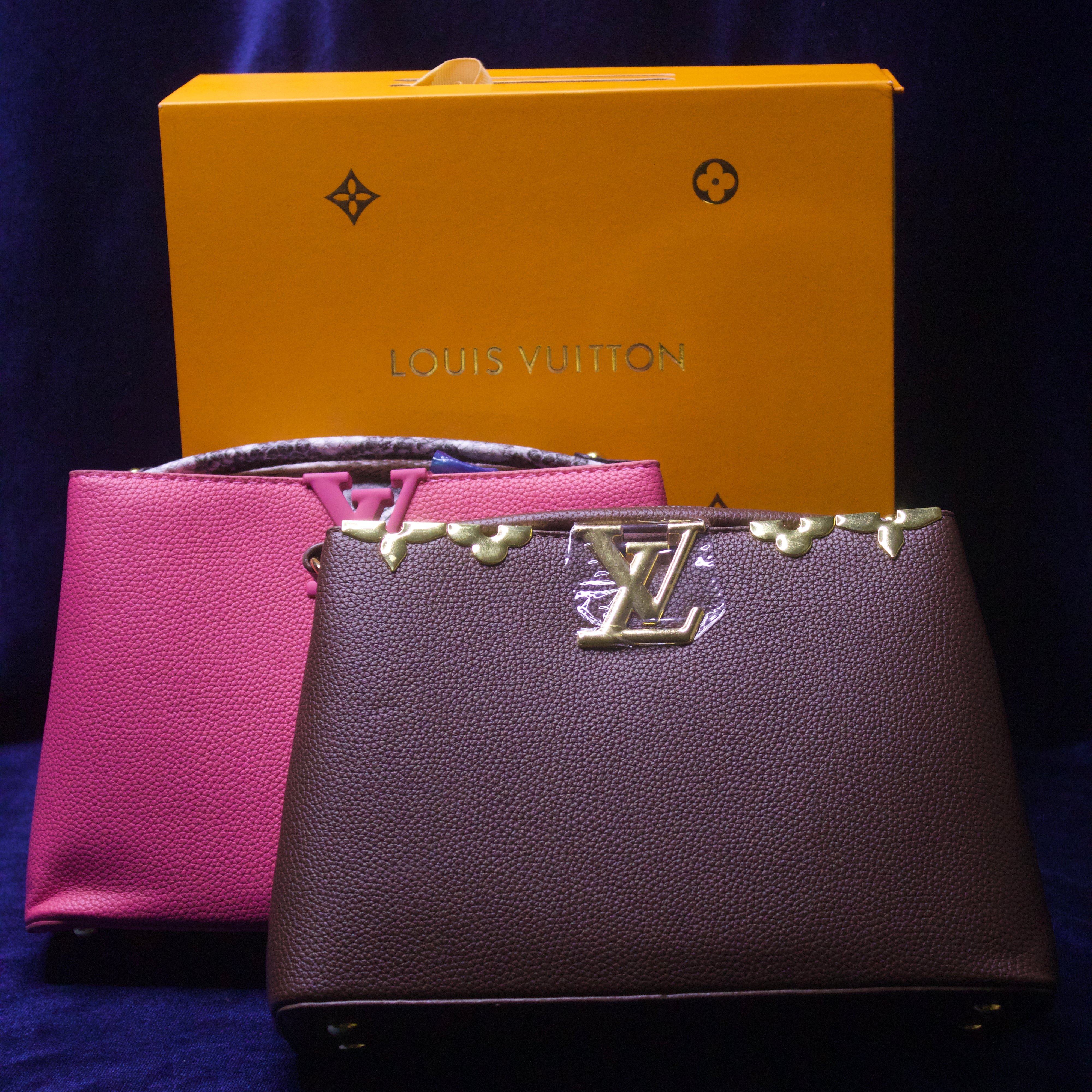 Premium Imported Pink Louis Vuitton-Inspired Handbag