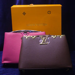 Premium Imported Pink Louis Vuitton-Inspired Handbag