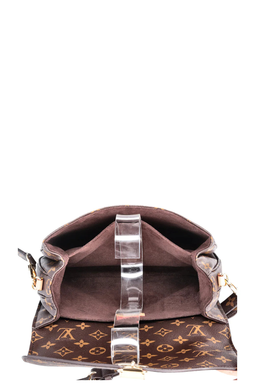 Premium Black Louis Vuitton Monogram-Inspired Crossbody Bag