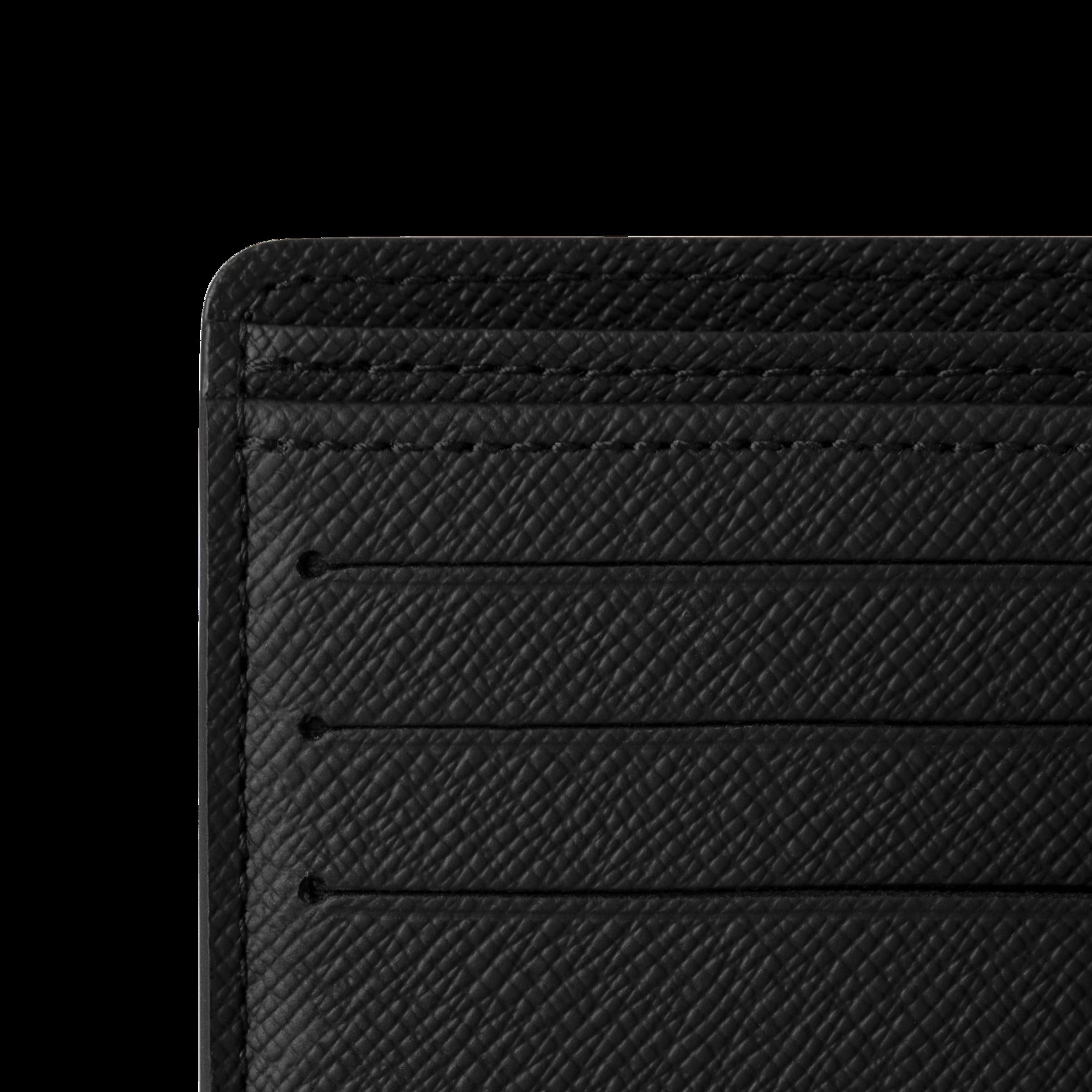 Premium Black Louis Vuitton-Inspired Men’s Wallet