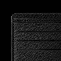 Premium Black Louis Vuitton-Inspired Men’s Wallet