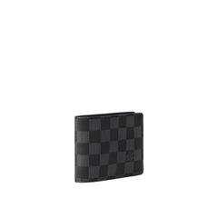 Premium Black Louis Vuitton-Inspired Men’s Wallet